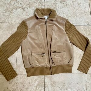 Women's suede jacket